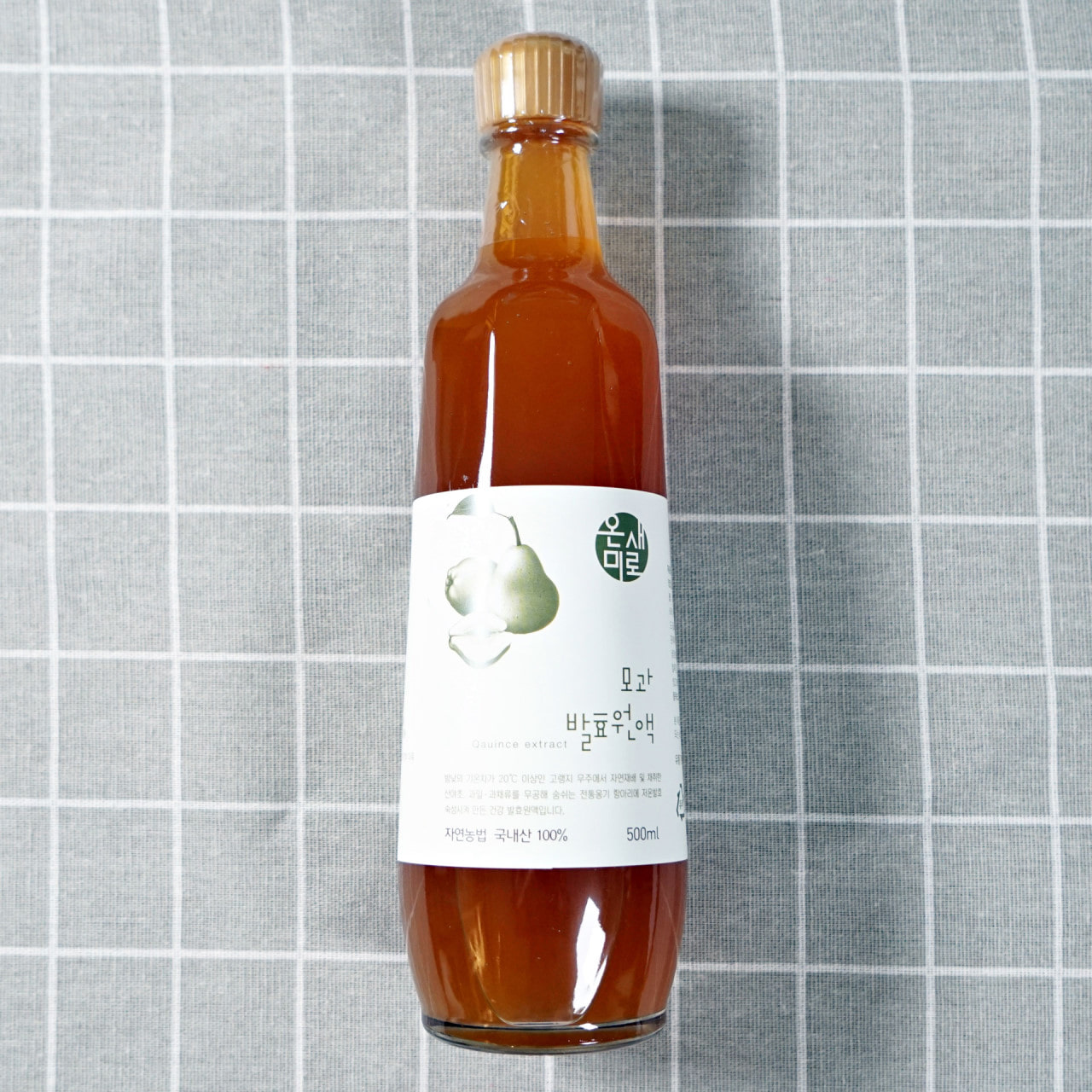무주 자연농법 모과엑기스(모과발효액, 원액) 500ml